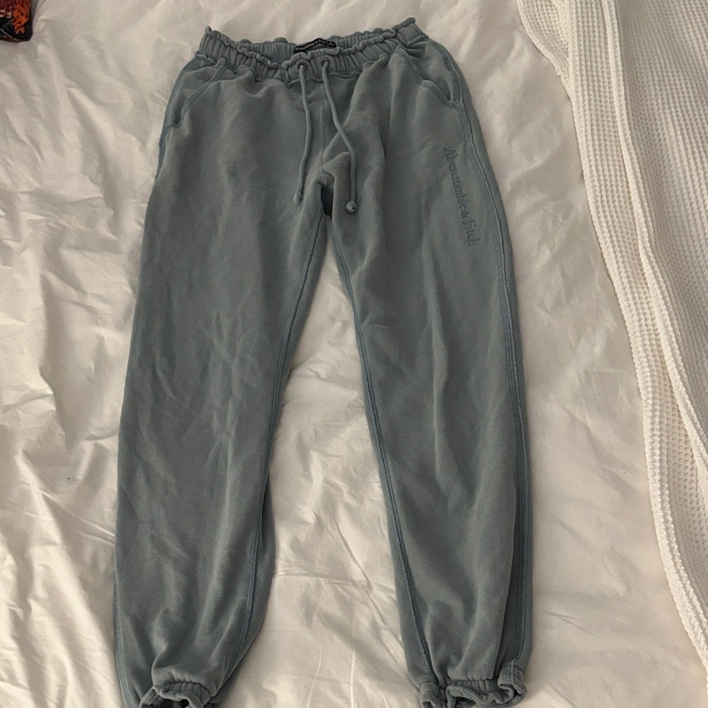 Abercrombie & Fitch Blue Joggers